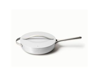 4.5qt Nonstick Ceramic Saute Pan w/ Lid Gray