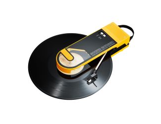 Sound Burger Portable Bluetooth Turntable - Yellow