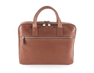 Sartoria II Slim Business Briefcase -Cognac