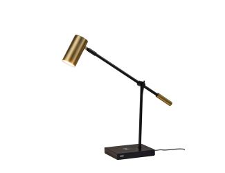 Collette Charge LED Desk Lamp Size 22.25"