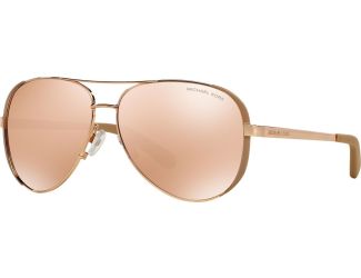Women's Pilot Sunglasses - Rose Gold