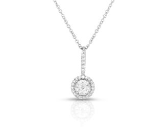 Diamond Cluster Necklace