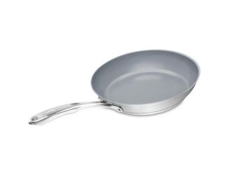 Induction 21 Stainless Steel 10" Ceramic Coated Fry Pan