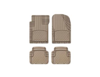 Front & Rear Trim-to-Fit Car Mats Size 4 Pieces