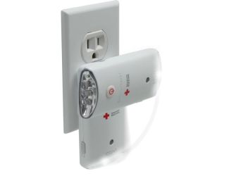 Emergency Flashlight, Blackout Alert & Night Light with Swivel Movement