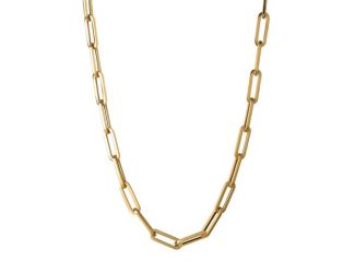 Chunky Paperclip Necklace Gold