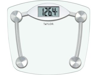 Digital Glass Chrome Bathroom Scale