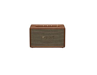 Marshall Signature Sound for immersive audio experience. Dynamic loudness adjusts balance at any volume. Placement Compensation corrects sound for surfaces. Bluetooth 5.2 LE with 30ft range - easy pair & play. 3.5mm input for non-Bluetooth devices. Custom