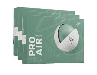 The Vice Pro Air is designed to maximize distance while maintaining control and feel. Featuring the lowest spin in the Vice Pro family, it delivers exceptional distance with a slightly higher launch for a steep landing angle, ensuring precision on approac