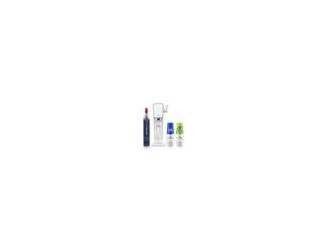 The SodaStream Art sparkling water maker celebrates the art of making your own fresh sparkling beverages at home. With a push of the lever, turn flat water into fresh sparkling water and customize to your liking. The SodaStream Art features a retro lookin