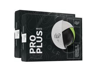 The Vice Pro Plus delivers the highest backspin in the Vice lineup, making it the ultimate choice for players who prioritize precision and greenside control. Designed for high swing speeds, it maximizes energy transfer for optimal performance. While mediu