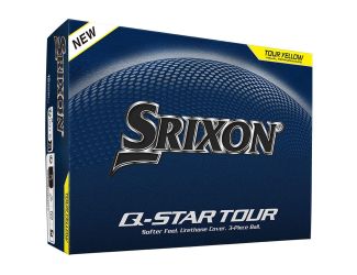 Srixon Q Star Tour 6 golf balls feature a 3 piece construction with a thin premium urethane cover made with Biomass and Spin Skin+ coating for increased greenside spin and control. A lower compression core delivers softer feel while maintaining strong dis