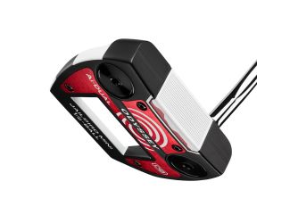 The Ai-Dual Jailbird Mini 1/2 Ball putter uses an Ai-Dual insert and a deeper, more aggressive Frd Groove with a 19 degree slope to enhance forward roll across the face. Its SL 90 shaft adds stability, while the 1/2 ball alignment aid frames the ball to h