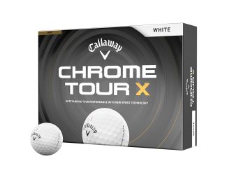 Callaway Chrome Tour X 26 White Golf Balls are designed for tour level performance with maximum speed and control. A Tour Fast mantle and optimized core and layer system increase ball speed and distance, while the aerodynamic pattern promotes consistent f