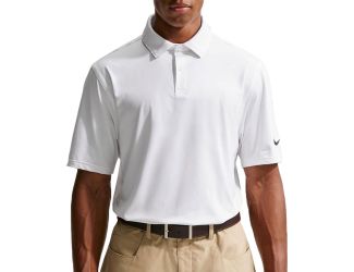 Nike Dri Fit Velocity Olc Men's Golf Polo features lightweight four way stretch fabric that moves freely through the swing. Dri Fit technology wicks sweat away from the skin for faster evaporation to help keep you dry and comfortable. The polyester and sp
