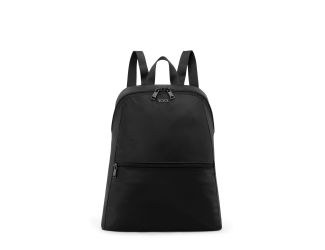 This lightweight backpack folds flat to be completely packable. Keep it in its small zip pouch that can easily be stored inside larger bags for those moments when you need it "just in case."