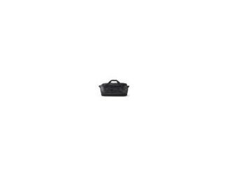 Water-resistant, TPU-coated, recycled polyester ripstop fabric with heavy-duty 900 denier construction for durability. Included packing cube with see-through mesh top for travel friendly organization. Expandable end zippered pocket keeps dirty gear and cl