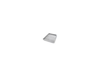 Aluminized steel is durable and strong with even heat distribution so every batch turns out great. Americoat nonstick coating exceeds industry standard for food release. Safe for the dishwasher but hand washing is recommended to extend product life. Extra