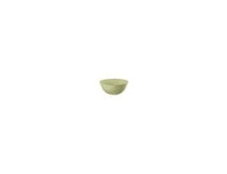The Tierra XL Bowl is a bold, sustainable centerpiece made entirely in Italy by recycling two post-consumer PET water bottles. Measuring 5.04" x 11.81" x 11.81", this large, multifunctional bowl features intentionally uneven circular decorations that give