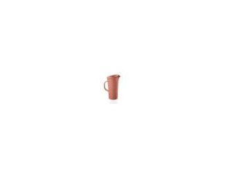 Keep drinks cool and stylishly contained with the Tierra Pitcher with Lid, made in Italy from 100% post-consumer recycled plastic. Measuring 10.59" x 7.36" x 5.28", this sleek, transparent pitcher features a practical lid with an integrated grille to keep