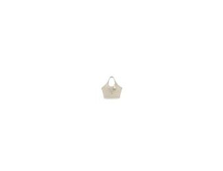The Prada Sand Canvas Handbag in Sand offers a blend of casual elegance and functional design. Crafted in Italy from sturdy canvas, it is accented with smooth leather trim and the signature Prada lettering logo on the front. Its open-top construction allo