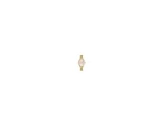 Lacoste Atena Ladies Watch.  34MM Yellow Gold IP case. Blush multi-function Dial. Yellow Gold IP Mesh Bracelet with sliding buckle . Mineral Crystal. Water resistant to 5 ATM. Quartz Multi-function Movement