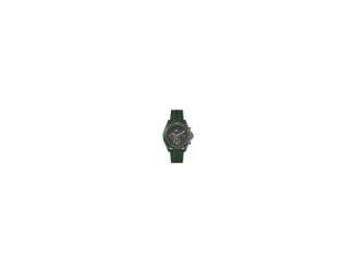 Lacoste Mainsail Gents. Black IP Case, Green aluminum bezel. Green Silicone Strap. Black Dial