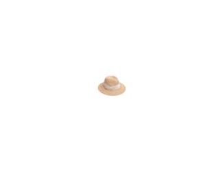 The Courtney Toyo Packable Fedora offers a chic blend of style and sun protection with its UPF 25+ rating. Made from elegant sand/gold toyo material, it features a luxurious gold shiny satin ruched band for added sophistication. Its packable design makes 