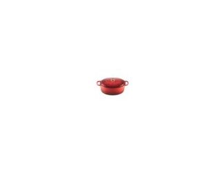 Enameled cast iron delivers superior heat distribution and retention. Ready to use requires no seasoning. Easy-to-clean and durable enamel resists dulling staining chipping and cracking. Light colored smooth interior enamel allows easy monitoring of cooki