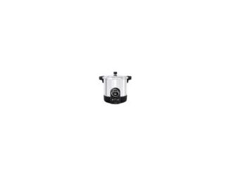 The extra-capacity Presto Precise 23-quart Digital Pressure Canner is automated with a digital display that guides you through every step for easy, confident home pressure and boiling water canning. An innovative sensor holds the exact processing temperat