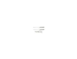 This Leo Legacy 3Pc stainless steel cutlery set is made of high-quality stainless steel that not only stay sharp for a long time but is also very easy to maintain. These static knives have a seamless transition from the stainless steel blade to the matchi