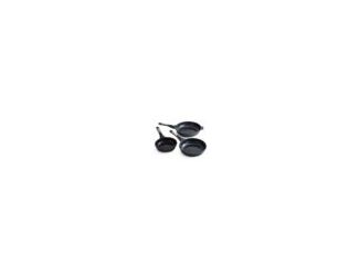 Leo Phantom 3pc frying pan set is crafted with sustainability in mind, this set is perfect for the environmentally conscious home chef who values both style and functionality. Each pan is made from high-quality recycled aluminum, reducing waste and minimi