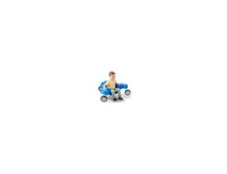 Let kids spin, scoot, and glide into active play with the Simplay3 Galaxy Glider! This rocket-inspired wiggle ride-on lets toddlers and young children control movement with body shifts and hand steering - no batteries, pedals, or pushing required. Its low