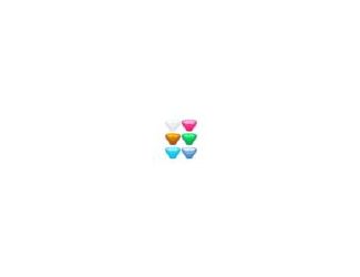 The Guzzini Tiffany Set of 6 Serving Cups brings vibrant color and elegance to any table, featuring six cups in assorted hues crafted from high-quality transparent plastic with a sparkling, jewel-like finish. Ideal for both outdoor dining and more refined