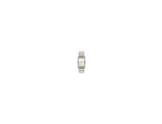 Olivia Burton Grove Ladies. Our rectangular Grove dial is just the style for fans of classic design with a playful twist. The rectangular face is full of sophisticated details with a powdered center and sunray border in Silver White. A slim metal case and