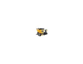 High Efficiency Airless technology. Holds up to 1.5 gallons of material right in the tank. Covers 8ft x 10ft wall in 2 minutes. T2 Spray gun with integrated filer & hose swivel connection. 515 HEA Spray Tip puts out a 10" spray pattern. Gravity fed for fa