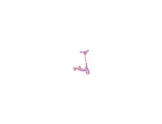 This 3-wheel scooter is perfect for ages 3 and up. Its wide, non-slip deck that provides stability and balance for young riders learning to scoot and has 40+ sparkling LED lights around it. It's magical Disney Princess design features bright colors and ch