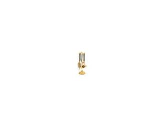 Add elegance to your mixology setup with the MacKenzie-Childs Courtly Check 3260 Gold Bar Tool Set. Crafted from stainless steel and finished with a clear enamel coating, this stunning five-piece set features a rich gold-tone finish and the iconic hand-pa