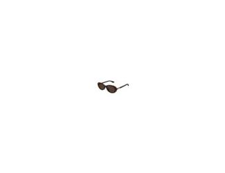 Elevate your style with the Bottega Veneta Women's BV1415SK sunglasses. The oval sunglasses feature frames crafted from recycled acetate with signature gold-finished ribbon detailing. Eye Size: 54; Frame: Havana; Lens: Brown; Lens Material: Standard Plast