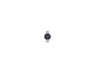 Iconic mid-century design gets a fresh feel. First introduced in 1950, this contemporary-cool design is inspired by our archives with a modern sporty feel. This timepiece features a two-tone 42mm case in classic stainless steel a with a blue unidirectiona