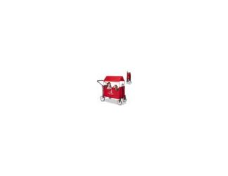 Built with love and a touch of whimsy, Snoopy's Wagon combines the timeless Peanuts charm with Radio Flyer's trusted quality to create the ultimate ride for pets and kids. The playful patterned seats and illustrated side walls guarantee Snoopy & Woodstock