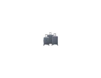 Travel in smart sophistication and style with the Delsey Cruise 3.0 3-Piece Luggage Set. This set comes with three smart hardside suitcases - one carry-on, a medium suitcase, and a large suitcase. Each polycarbonate suitcase is built to be lightweight but