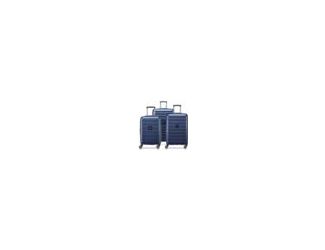 Travel in smart sophistication and style with the Delsey Cruise 3.0 3-Piece Luggage Set. This set comes with three smart hardside suitcases - one carry-on, a medium suitcase, and a large suitcase. Each polycarbonate suitcase is built to be lightweight but