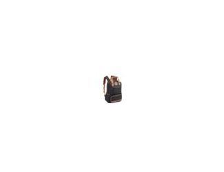 Designed with freedom and sophistication in mind. It is crafted from 100% polyester with vegan leather accents. Carry it with the elegant tote handles, or over your shoulders with the adjustable, padded backpack straps. It features two exterior front pock