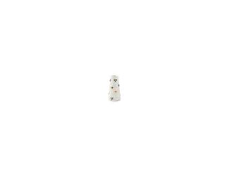 Present your prettiest posies in the Short  Heart Vase. Made of ceramic, it's decorated with small hearts in check and gold lustre.