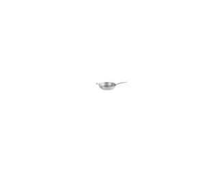 A staple in the kitchen for searing and sauteing a variety of meals. Triple layer construction with aluminum core from base to rim provides even heat distribution. Brushed stainless steel ensures a hardwearing finish. Ergonomic stay-cool handle provides a