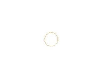 Large Paperclip Chain Bracelet, 18k Yellow Gold, Length: 7", Collection: Designer Gold, Ct Weight: 0.00, Signed with our signature Roberto Coin Ruby
