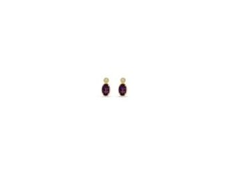Celebrate timeless elegance with these 14K Yellow Gold Oval Emerald Millgrain Birthstone Earrings. Richly oval emerald totaling 0.40, beautifully framed with delicate millgrain detailing for a touch of vintage charm. A subtle accent of 0.03 carats of spar