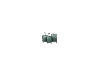 The Kenneth Cole Reaction Renegade Suitcase Set comes with a 20" suitcase, 24" suitcase, and a 28" suitcase. The bags feature an ABS & PC exterior and molded corner guards. Glide through the airport effortlessly with the 8-wheel, 360-degree spinners. The 