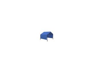 Need pet shade when you're on the go? The portable ShelterLogic dog shade canopy is designed to protect your dog from the sun wherever shade is needed. The 1 inch diameter steel frame gives the pet shelter strength and stability. The heavy duty 300D polye